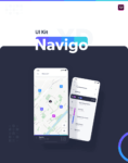 Navigo Transportation UI Kit FREE for Adobe XD