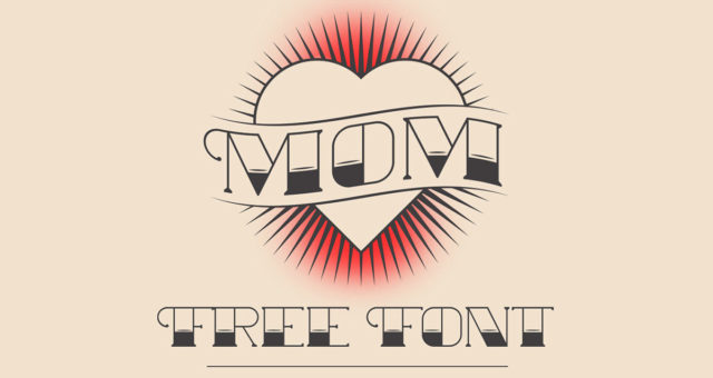 MOM free font