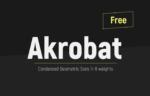 Akrobat Free Font
