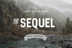 Sequel free font