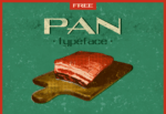 Pan free typeface