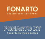Fonarto free font