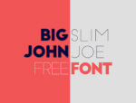 Big John and Slim Joe free fonts
