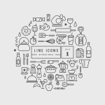 Gravual Line Icons