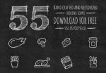55 cool cooking hand drawn icons
