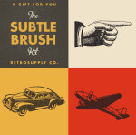 Free retro texture brushes for photoshop