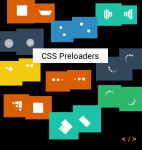 Collection of animated preloaders all in CSS