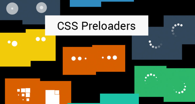Collection of animated preloaders all in CSS