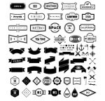 Hipster free logo vector pack