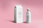 Milk Packaging Free Mockup