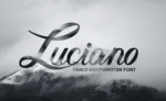 Luciano Free Typeface it’s elegant and looks great