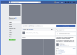 Free Facebook fan page UI kit for Adobe XD