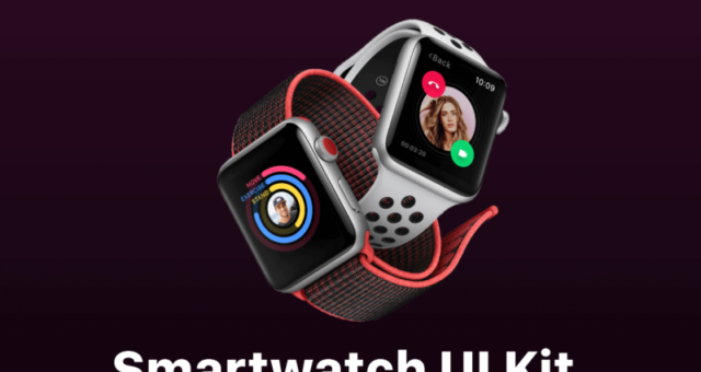 FREE Smartwatch UI Kit for Adobe XD